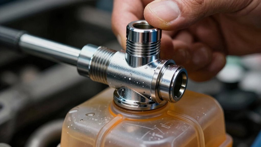 secure brake fluid connections