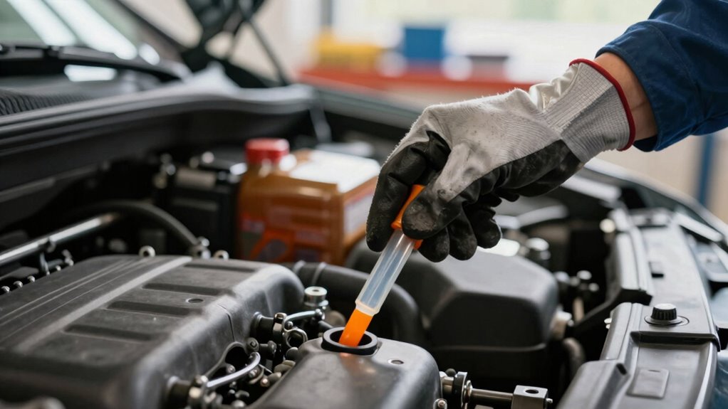 seek professional oil service