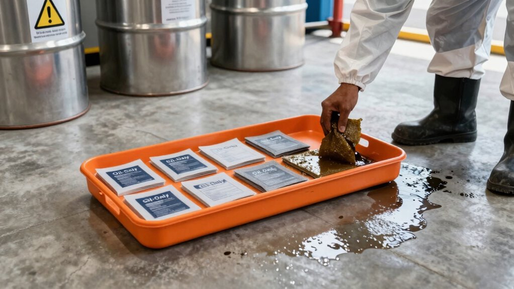selecting appropriate spill containment