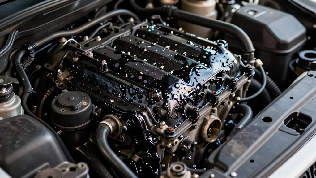 short trips cause oil clogging