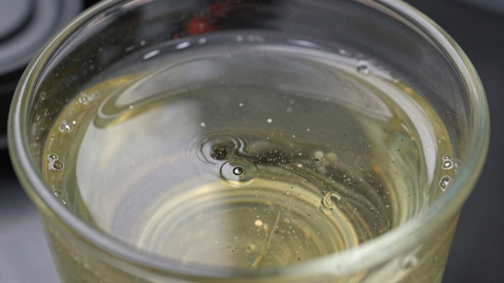 signs of fluid contamination