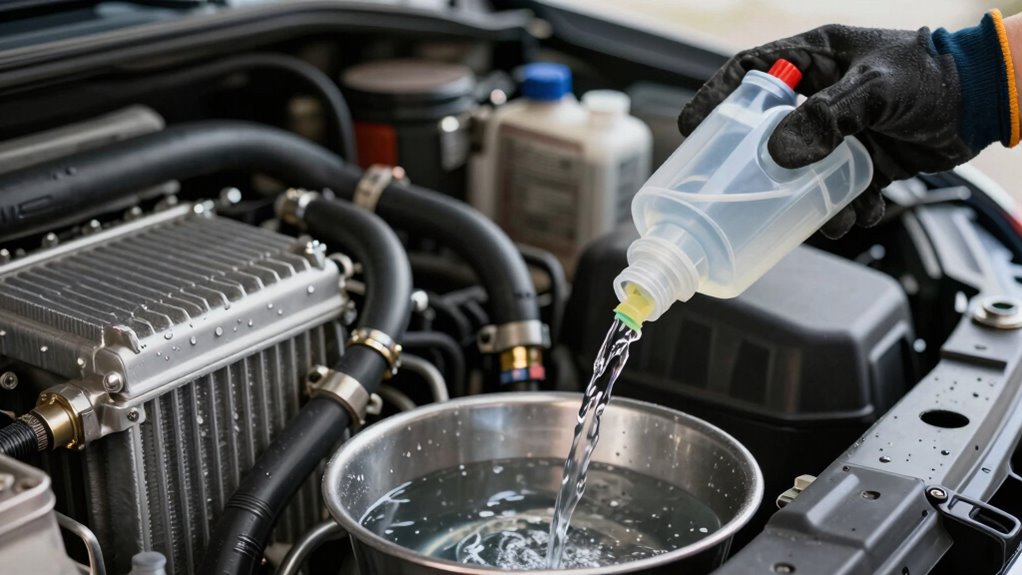 signs of heater core blockage