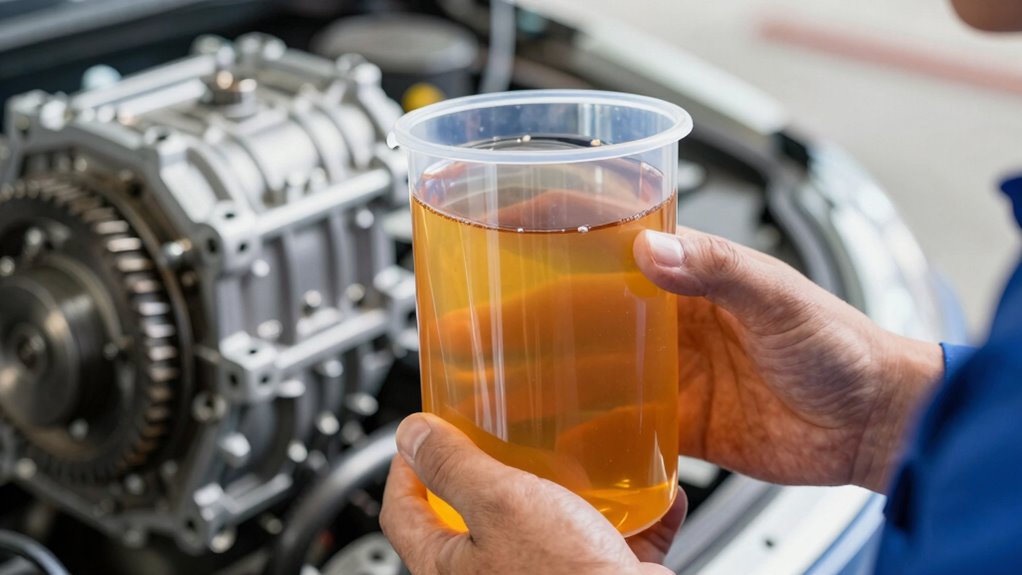 signs of transmission fluid deterioration