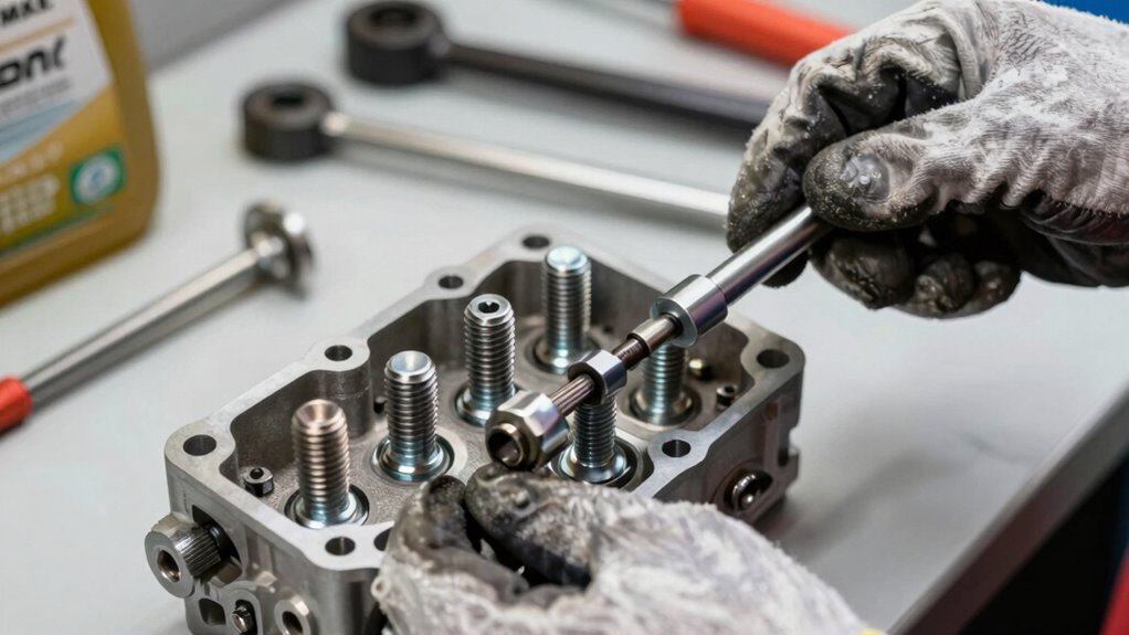 tighten bolts properly regularly