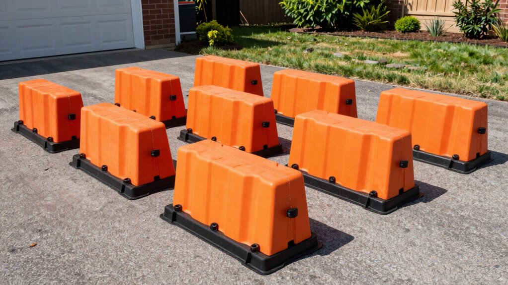 top driveway spill berm kits
