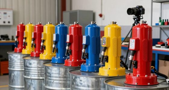 top drum oil transfer pumps