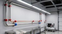 top garage air piping kits