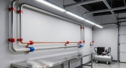 top garage air piping kits