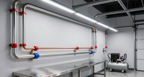 top garage air piping kits