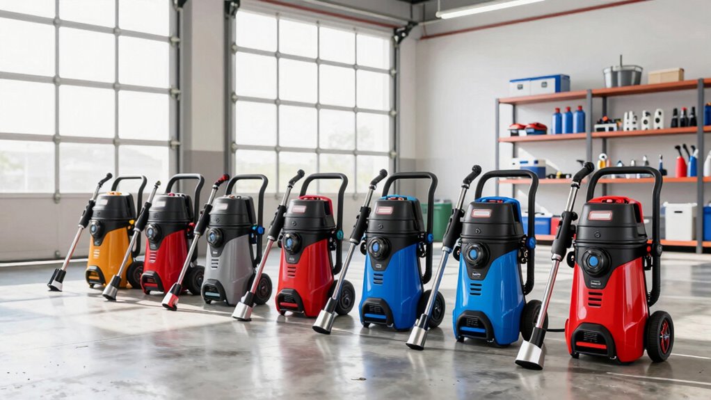 top garage electric pressure washers