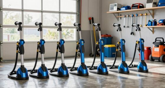 top garage hot water washers