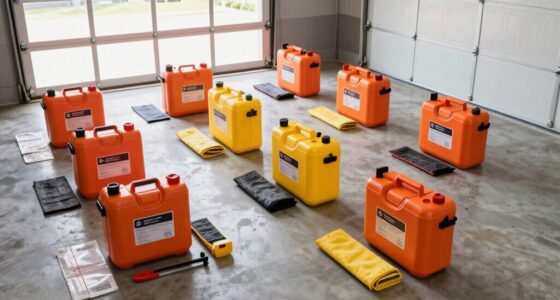 top garage oil spill kits