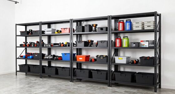 top garage steel shelves
