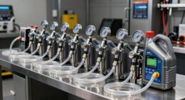 top gear oil pump systems