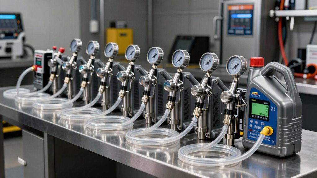 top gear oil pump systems