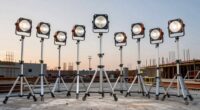 top heavy duty work light tripods