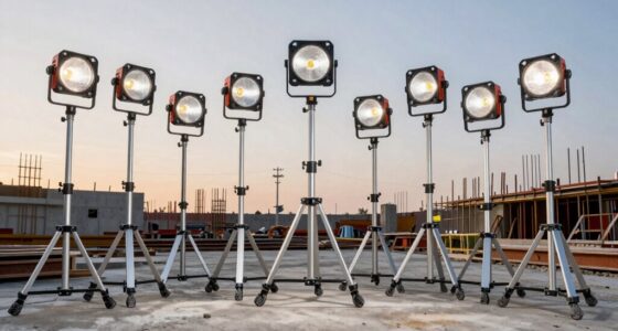 top heavy duty work light tripods