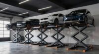 top low ceiling garage lifts