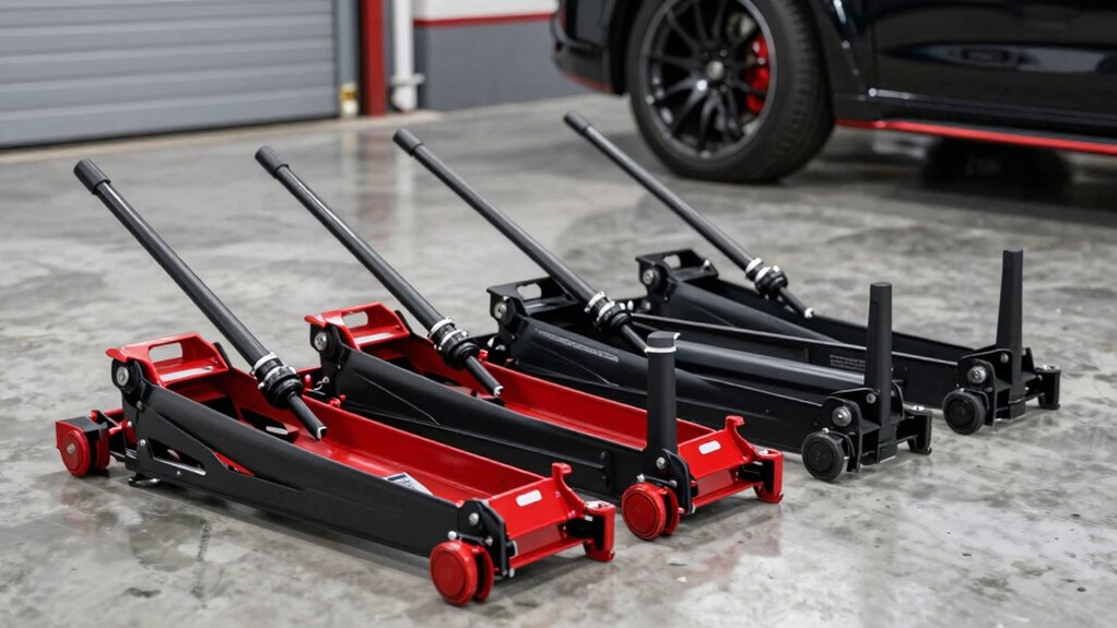 top low profile floor jack