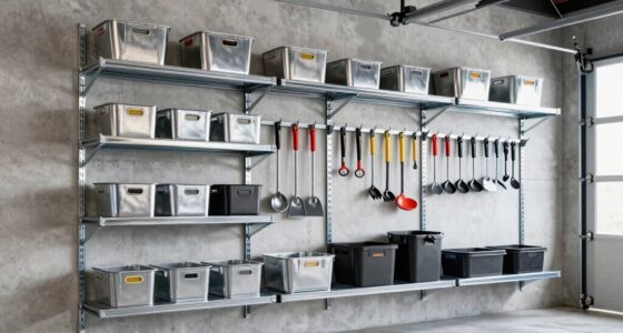 top metal garage storage