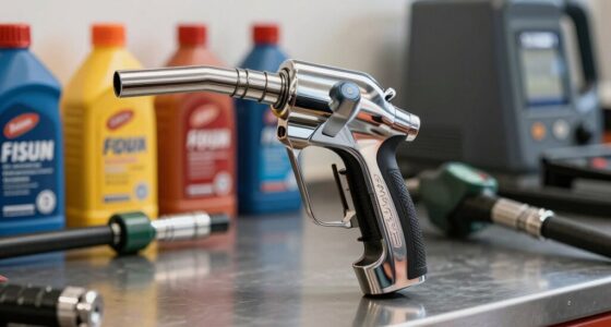 top metered oil dispensing guns