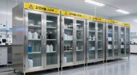 top oil solvent safety cabinets