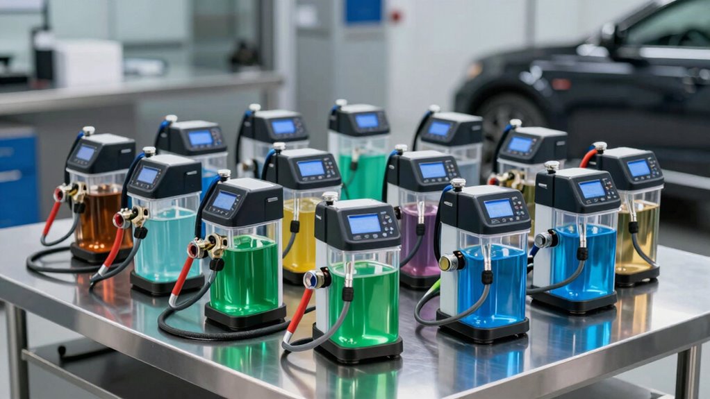 top portable coolant flush machines