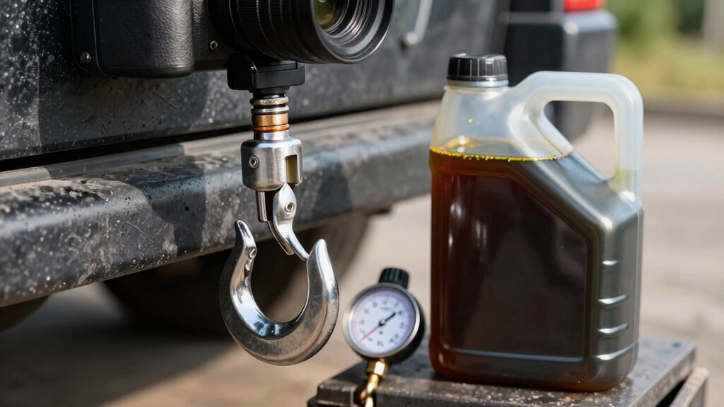 towing increases oil viscosity