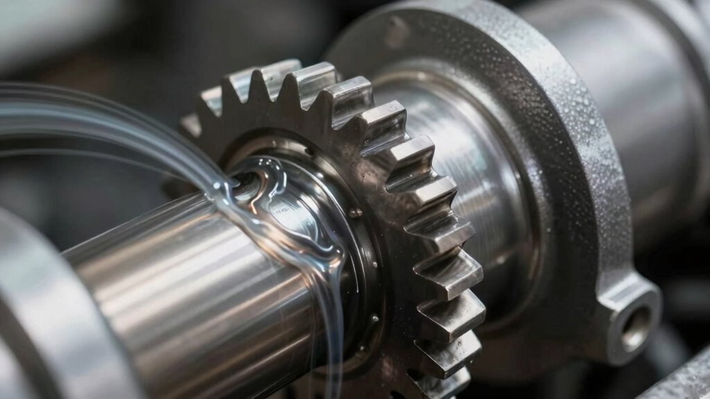 transmission fluid vibration connection