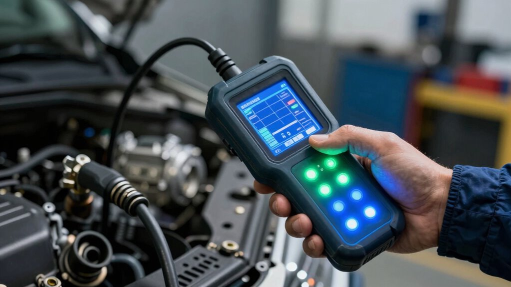 transmission testing with diagnostics