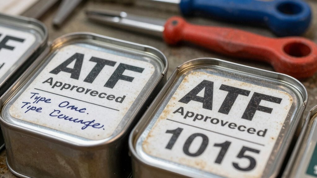 type names vs approval codes