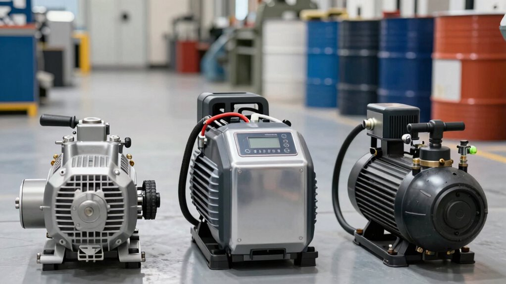 types of drum pump technologies