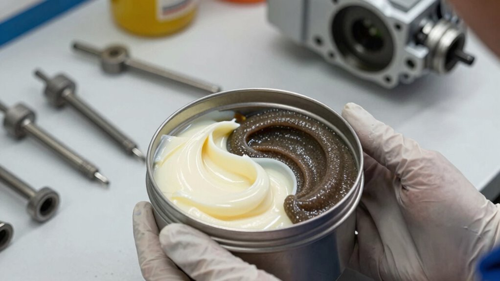 use compatible grease properly