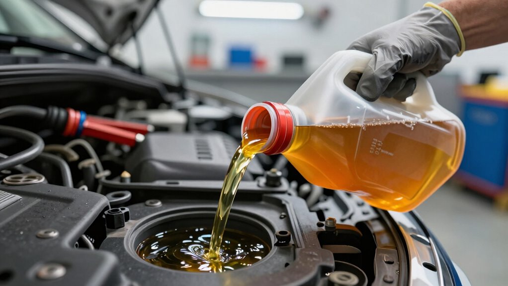 use correct fluid specifications