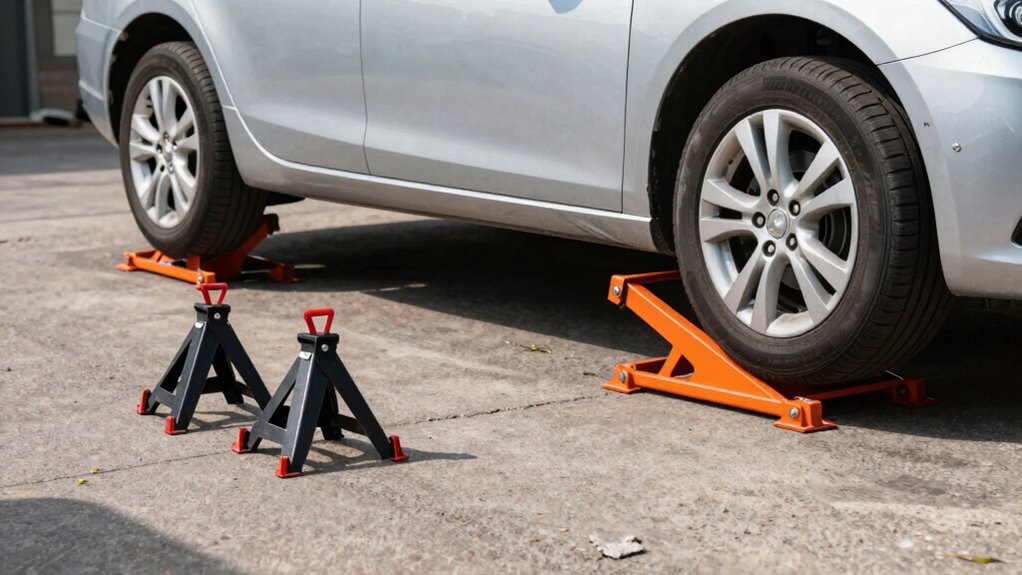 use ramps and stands safely