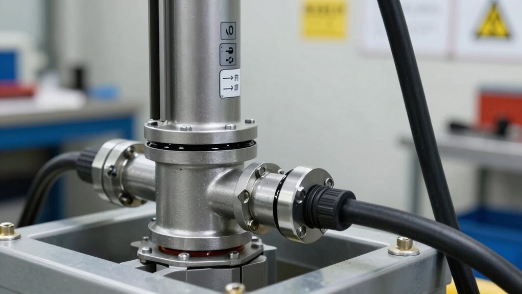 verify pump seals grounding