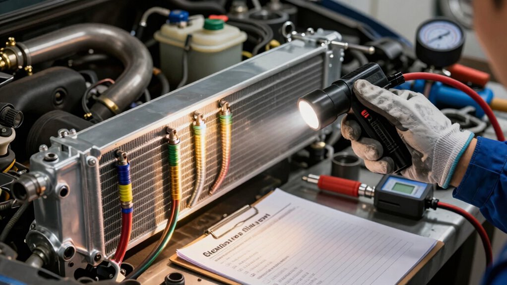 visual radiator inspection checklist