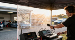 Inside the Globe-Trotting Tent That Broadcasts F1 Around the World Every Weekend