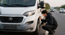 Wohnmobil Unfall A9
