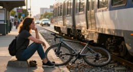 Bicycle Trapped Under Light Rail After Collision Between Rider And Train - KING5.com