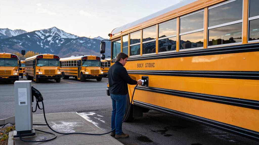 Colorado School District Commissions Six Electric School Buses With Bidirectional Charging