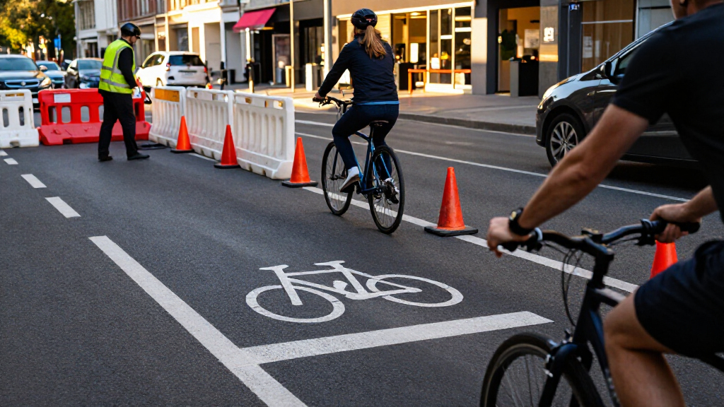 “What’s The Point?” Work Set To Begin On Controversial Contraflow Bike Lane Through Park As Baffled Cyclists Say They “Can’t Understand What Problem This Is Solving”